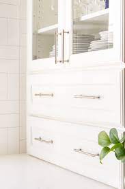 With such a wide selection of cabinet & drawer pulls for sale, from brands like top knobs, hardware resources, and amerock hardware, you're sure to find something that you'll love. White Kitchen Glass Cabinet Drawers Casa Watkins Living
