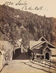 Simla, On the Mall, photo Francis Frith. Bombay, India, 19th century | V&A Images