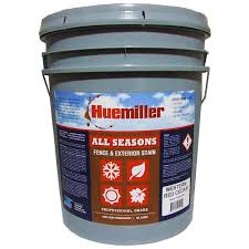 The few solid particles in this mix will not significantly obscure cedar's wood grain. Huemiller Semi Transparent Fence Stain Western Red Cedar 5 G