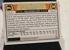 Las mejores ofertas en Baloncesto de Kevin Durant Topps temporada 2008-09  Tarjetas de Colección de Deportes y accesorios