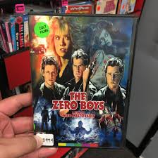 The hunters become the prey." 40 years ago today, The Zero Boys was  released on home video in the UK. From cult director Nico Mastorakis, the  man behind such eclectic offerings as