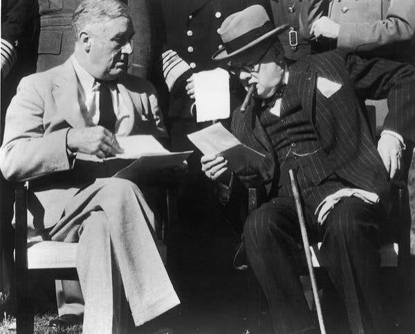 A Blundering Churchill, a Farsighted Roosevelt - The New York Times