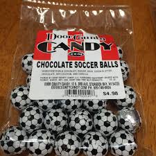 How Fun Are These Little Candies Give Them As Party Favors Or As Post Game Treats Soccer Choc Soccer Party Favors Soccer Birthday Parties Kids Soccer Party