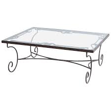 Spanish Style Wrought Iron And Glass Coffee Table Wrought Iron Glass Glass Coffee Table Iron Coffee Table