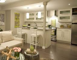 living room in beige color
