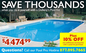 Inground Pools Home Pool Kits Doheny S Pools Backyard Inground Inexpensive Inground Pools Cheap Inground Pool