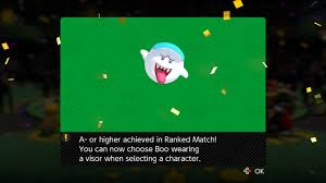 By playing through the game's golf adventure . Mario Golf Super Rush Giving Out Boo Visor As Ranked Match Reward