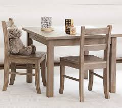 My First Play Table Amp Chairs Smoked Gray Pbkids Playroom Furniture Compact Table And Chairs Play Table Chairs