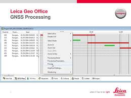 Ppt Leica Geo Office Gnss Processing Powerpoint Presentation Free Download Id 3847005