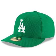 Men S L A Dodgers New Era Green St Patrick S Day Diamond Era Low Profile 59fifty Fitted Hat Fitted Hats Dodgers New Era