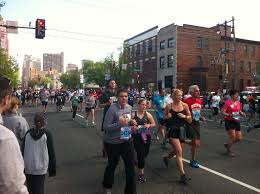227 Lansdale Runners Cross Finish Line at 34th Broad Street Run
