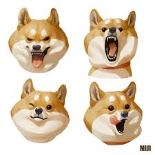 Artstation Shiba Dog Miji Lee Dog Print Art Dog Art Animal Art