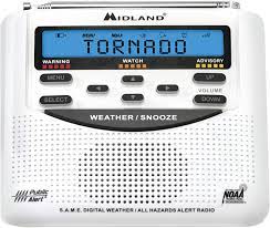 This Weather Radio Will Keep You Safe During Severe Weather In 2020 Weather Radio Weather Alerts Emergency Radio