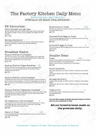Treat yourself to a spot of brunch while taking in panoramic views of #ouseburn on our rooftop terrace. Menu At The Factory Kitchen Restaurant Ilkeston