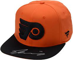Travis Konecny Philadelphia Flyers Autographed Fanatics 2019 Stadium Series Cap Philadelphia Flyers Philadelphia Flyers Hockey Autograph