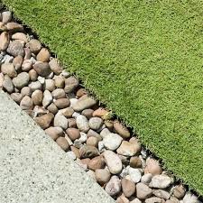 Plain Pebble Border Diy Lawn Garden Edging Patio Edging