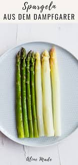 Spargeln Im Steamer Mit Sauce Hollandaise In 2021 Spargel Sauce Hollandaise Vegetarische Rezepte Einfach