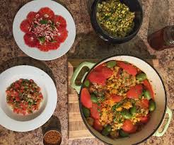 Maybe you would like to learn more about one of these? Week 8 Spice Blends Ras El Hanout Chicken And Cauliflower Tagine Couscous With Apricot And Pistachio Moroccan Salads Mint Tea 52weeksofcooking