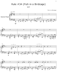 Sheet music avril 14th