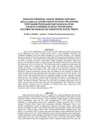 Ok ng usah panjang kali lebar. Contoh Proposal Bantuan Sapi Dinas Peternakan Doc Berbagi Contoh Proposal