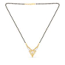 Buy Malabar Gold Mangalsutra Ms297252 For Women Online Malabar Gold Diamonds