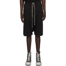 Rick owens drkshdw cargo vest l. Rick Owens Drkshdw Black Pod Shorts 202126m19303402