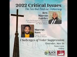 2022 Critical Issues: Challenges of Voter Suppression