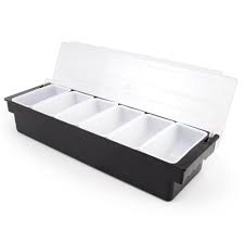 If you have any this includes spices, paper and kitchen towels, condiments, jars, bottles… Bar Top Food Condiment Dispenser 6 Tray Garnish Server Station By Preserve Serve Keep Your Food Fresh And Chilled Holds Fruit Veggies Sauces Dips By Cocktailor Walmart Com Walmart Com