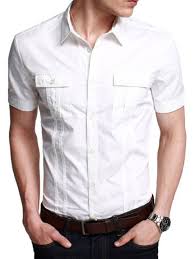 Stylish White Half Sleeve Casual Shirt Stylzzz Mens Half Sleeve Shirts Half Sleeves
