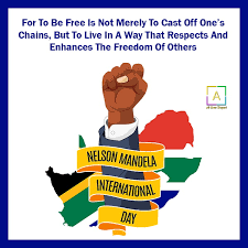 .mandela day 2021 is on sunday, july 18, 2021: International Nelson Mandela Day Quotes Nelson Mandela Messages