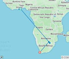 Ghana location on the africa map. Cultural Tour Of Ghana South Africa 14 Days By Continent Tours Tourradar