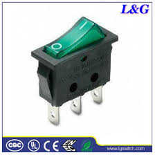 On 4 pin illuminated switches the two switch pins are normally not marked. China Glow Wire 850c On Off 16a250v 3pin Illuminated Rocker Switch China Rocker Switch 2 Position Rocker Switch