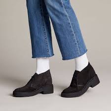 More information software solutions … Women S Heeled Boots In Black Suede Arisa Desert Clarks