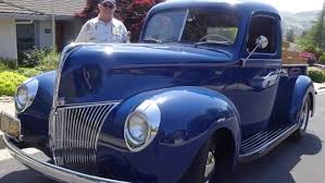 Image result for Blue 1940 Truck