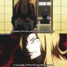 Anime_World on Instagram: “I love this episode #anime #otaku #bleach  #rangikumatsumoto #rangiku #matsumoto #hisagi… | Bleach funny, Bleach  anime, Rangiku matsumoto