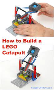 Pumpkin Launch! How To Build A Catapult With Lego Bricks - Frugal Fun For  Boys And Girls