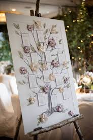 Wedding Table Plan 3d Paper Craft Flowers With Hand Drawn