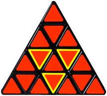 Here we have the centers & core of a disassembled pyraminx along with the edge pieces. Master Pyraminx How To Solve The 4x4 Pyraminx