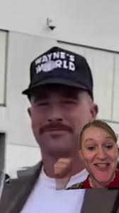 #traviskelce #taylorswift #waynesworld #snl #swifties