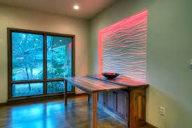 When you want to extend the table, lift up one end of the top and pull out a leaf. Wave Wall Pull Out Dining Table Asian Hall Seattle By Hanson Carlen Houzz