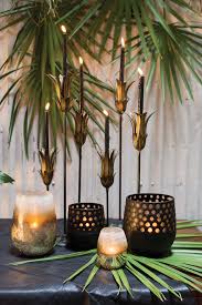 Lily Tapered Candleholder Glass Vase Candle Holders Vase