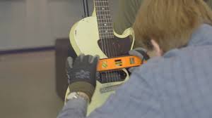 Rock Roll Hall Of Fame Guitar Gallery Green Day Spotlight Facebook 5:24 is best shot of special marking on guitar and around 2:11 is clear shot of guitar. guitar gallery green day spotlight facebook