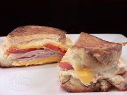 Croque Monsieur The Original Monte Cristo Sandwich Look At That Melty Gooey Cheese And Deli Mustard Cafe Food Monte Cristo Sandwich Croque Monsieur