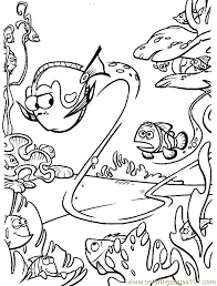 Printable online nemo coloring pages are highly searched for as they are both fun and educative. Finding Nemo Coloring 05 Coloring Page For Kids Free Finding Nemo Printable Coloring Pages Online For Kids Coloringpages101 Com Coloring Pages For Kids