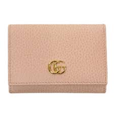 Buy customized busines card holders with your name/text at affordable price. Gucci 474748 Gg Marmont Business Card Holder Case Leather Ladies Gucci Elady Globazone