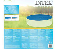 Intex Solarplane Poolplane Rund 305 Cm 29021 Vidaxl De