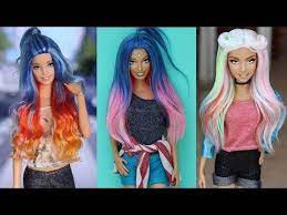 Stunning Makeover Transformation Of Barbie Barbie Hairstyles And Clothes Youtube Barbie Hairstyle Barbie Doll Hairstyles Barbie Dolls Diy