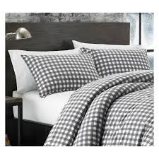 Gray Preston Duvet Cover Set Eddie Bauer In 2020 Duvet Cover Sets Flannel Duvet Cover Duvet Covers