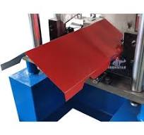 Metal Roof Ridge Cap Roll Forming Machine Manufacturer With ...