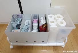ニトリの押入れ収納キャリーは 無印良品のポリプロピレンファイルボックスとも相性が良いです 上の写真では ワイドが1個 スタンダードを3個並べ 一番右側に ppキャリーボックス ロック付 小 深型 を置きました 押入れ 収納 ニトリ インテリア 収納 収納